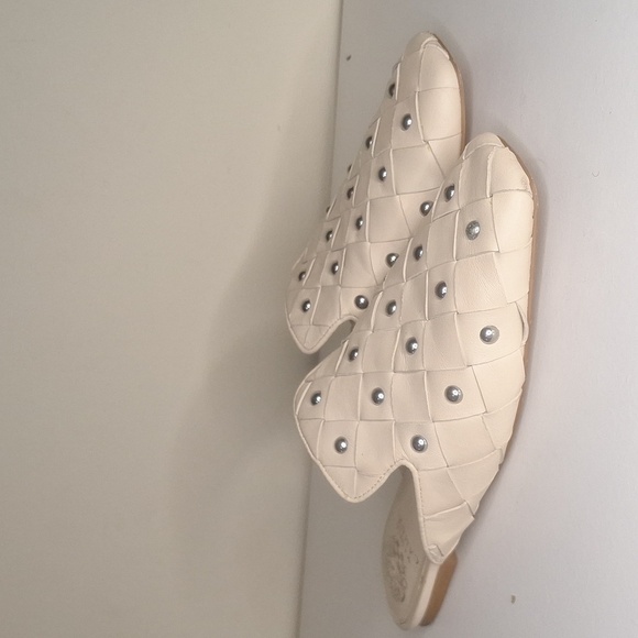 Lenja Flat Woven Mule with Studs Size 8.5 - Picture 1 of 10